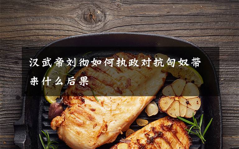 汉武帝刘彻如何执政对抗匈奴带来什么后果