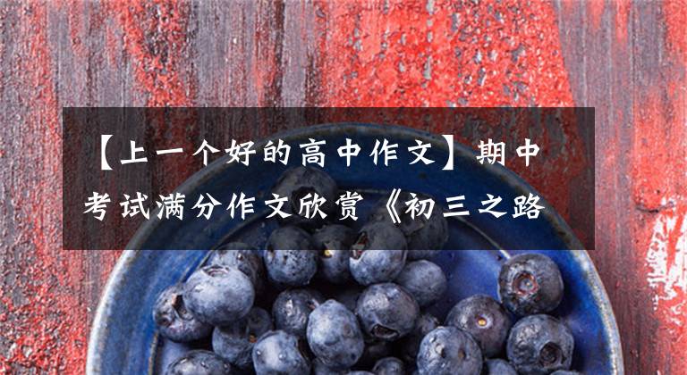 【上一个好的高中作文】期中考试满分作文欣赏《初三之路，我奋斗无悔》 《面对面》
