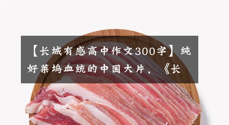 【长城有感高中作文300字】纯好莱坞血统的中国大片，《长城》观后感