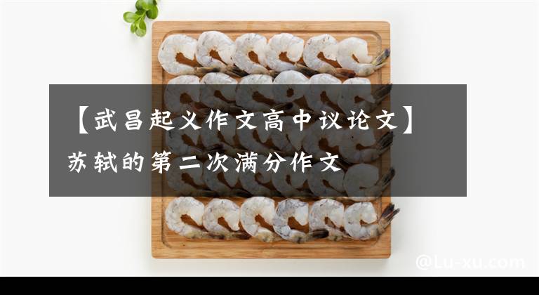 【武昌起义作文高中议论文】苏轼的第二次满分作文