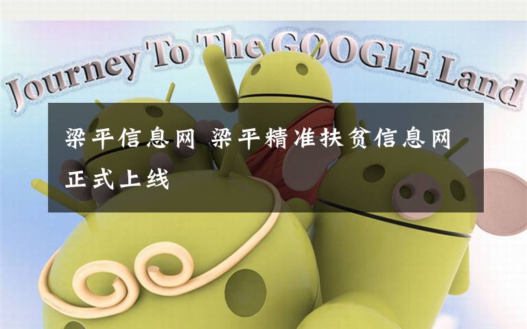 梁平信息网 梁平精准扶贫信息网正式上线