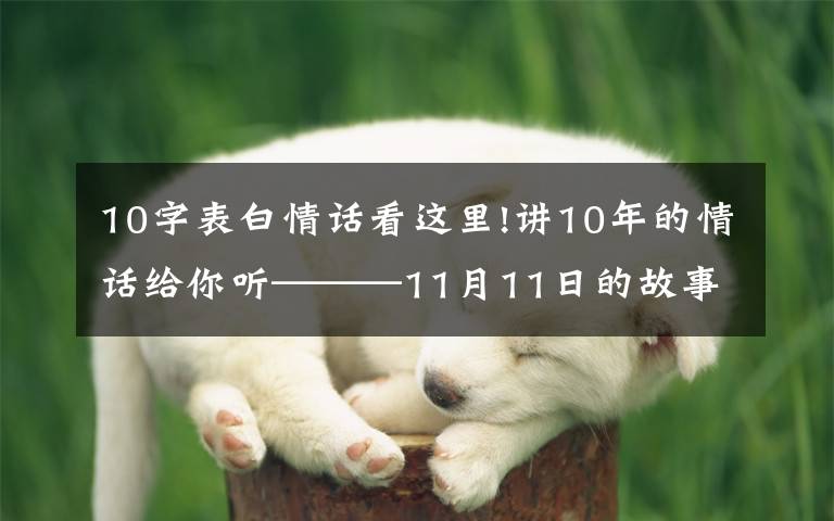 10字表白情话看这里!讲10年的情话给你听———11月11日的故事