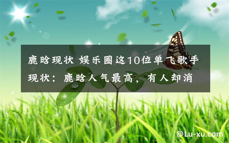 鹿晗现状 娱乐圈这10位单飞歌手现状：鹿晗人气最高，有人却消失无影无踪