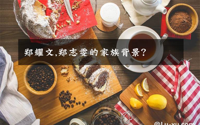 郑耀文,郑志雯的家族背景？