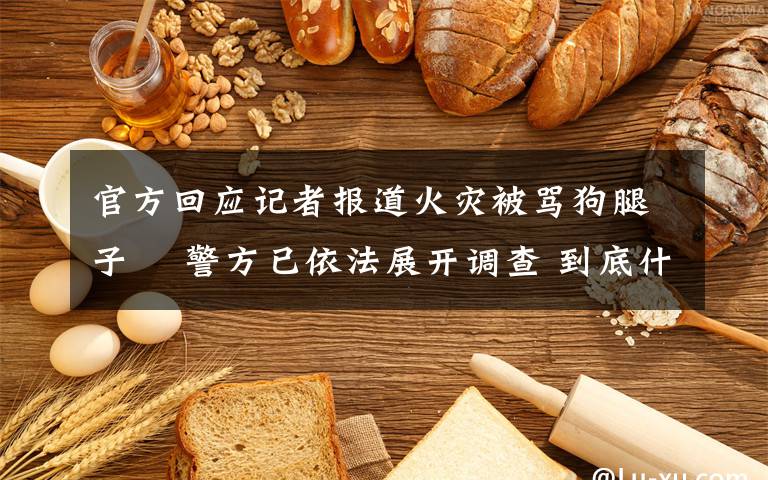 官方回应记者报道火灾被骂狗腿子  警方已依法展开调查 到底什么情况呢？