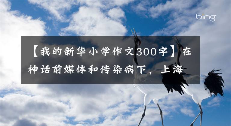 【我的新华小学作文300字】在神话前媒体和传染病下，上海默默做了这样的事。