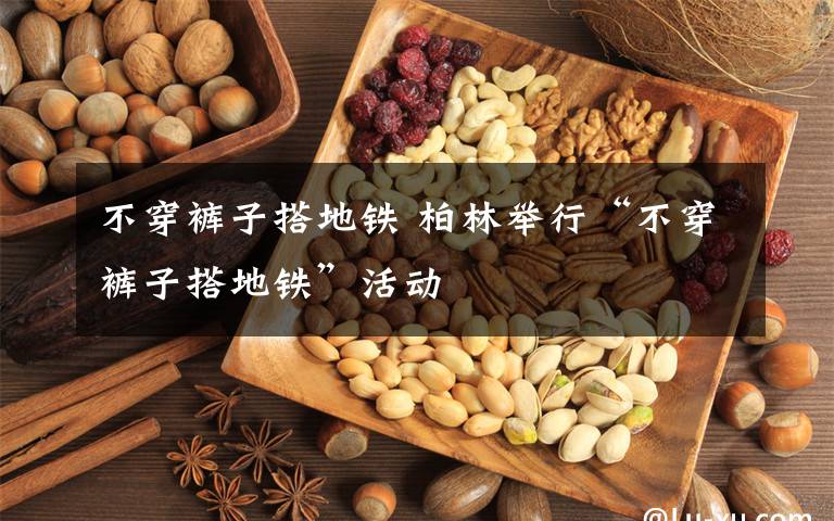 不穿裤子搭地铁 柏林举行“不穿裤子搭地铁”活动