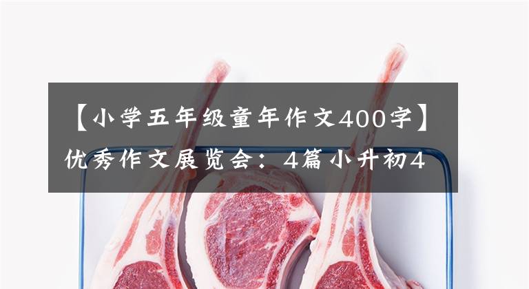【小学五年级童年作文400字】优秀作文展览会：4篇小升初400字作文写出了少年才气