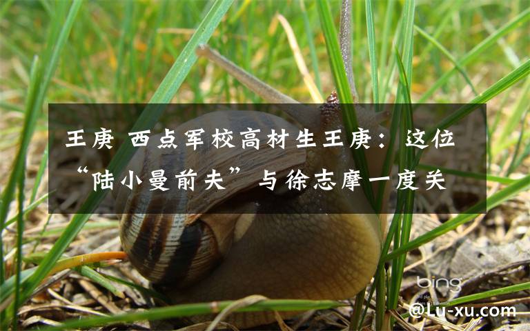 王庚 西点军校高材生王庚：这位“陆小曼前夫”与徐志摩一度关系密切