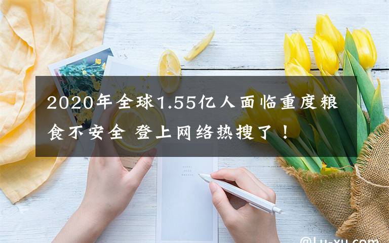 2020年全球1.55亿人面临重度粮食不安全 登上网络热搜了！