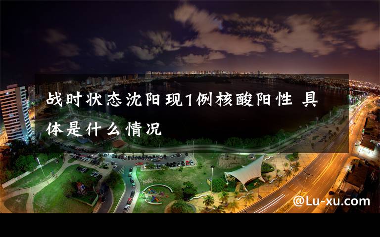 战时状态沈阳现1例核酸阳性 具体是什么情况