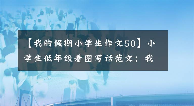 【我的假期小学生作文50】小学生低年级看图写话范文：我的假期生活作品(4篇)