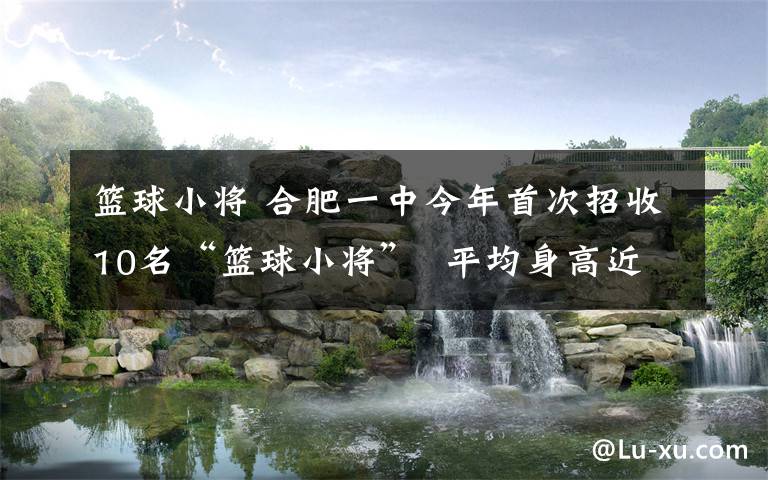 篮球小将 合肥一中今年首次招收10名“篮球小将”  平均身高近1.9米中考最高758分