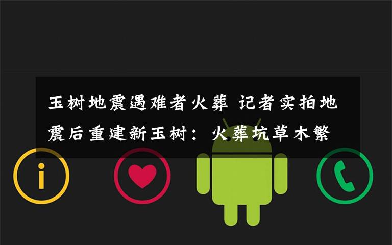 玉树地震遇难者火葬 记者实拍地震后重建新玉树：火葬坑草木繁盛生死无界