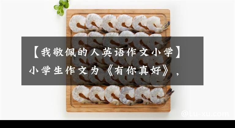 【我敬佩的人英语作文小学】小学生作文为《有你真好》，引起网民的共鸣，原来都写过