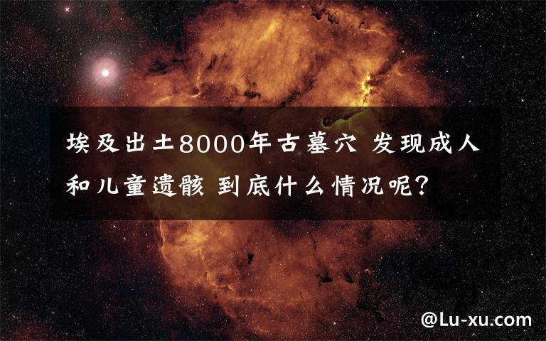 埃及出土8000年古墓穴 发现成人和儿童遗骸 到底什么情况呢？