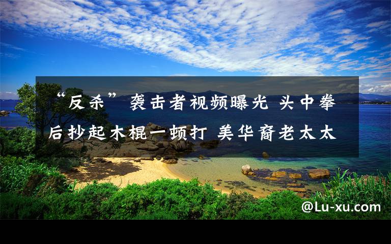 “反杀”袭击者视频曝光 头中拳后抄起木棍一顿打 美华裔老太太棒了！