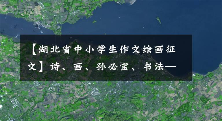 【湖北省中小学生作文绘画征文】诗、画、孙必宝、书法——集团中医启蒙煎饼学生作品