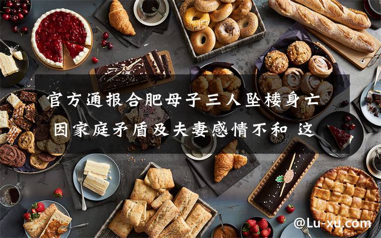 官方通报合肥母子三人坠楼身亡 因家庭矛盾及夫妻感情不和 这意味着什么?