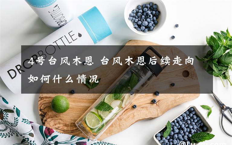 4号台风木恩 台风木恩后续走向如何什么情况