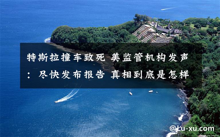 特斯拉撞车致死 美监管机构发声：尽快发布报告 真相到底是怎样的？