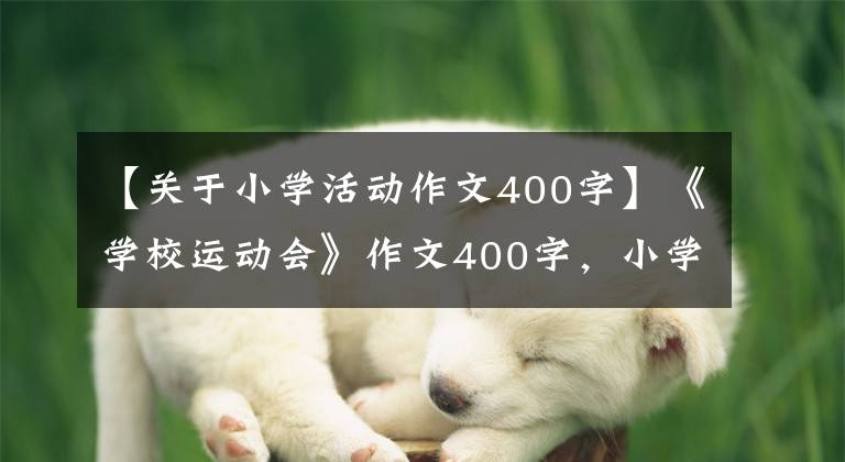 【关于小学活动作文400字】《学校运动会》作文400字，小学优秀作文丰富多彩活动。