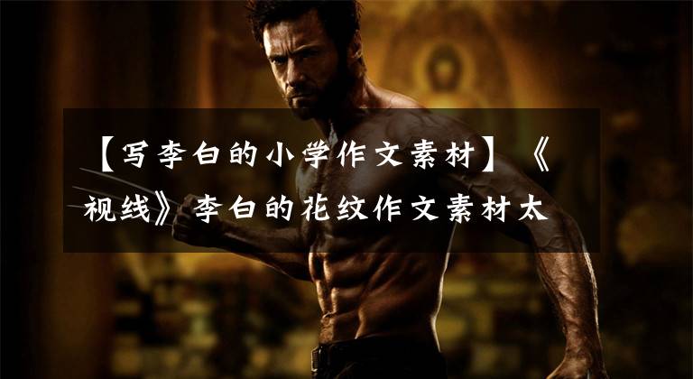 【写李白的小学作文素材】《视线》李白的花纹作文素材太优秀了，错过了遗憾。