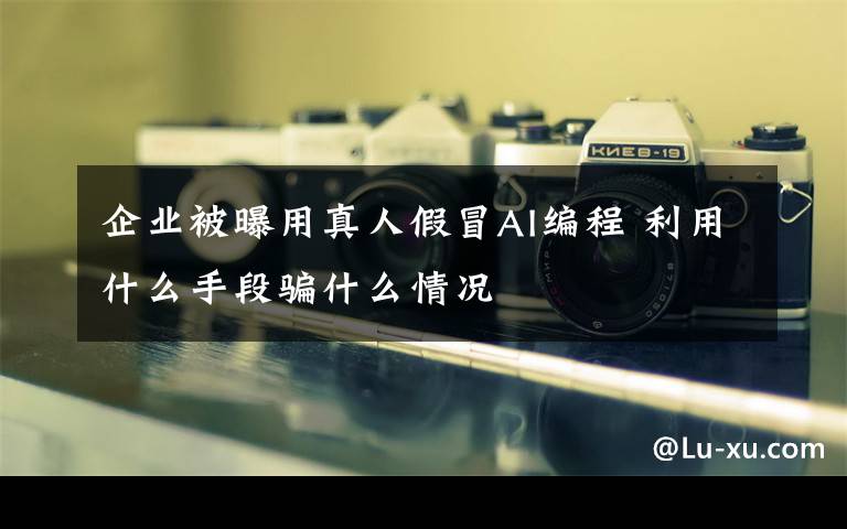 企业被曝用真人假冒AI编程 利用什么手段骗什么情况