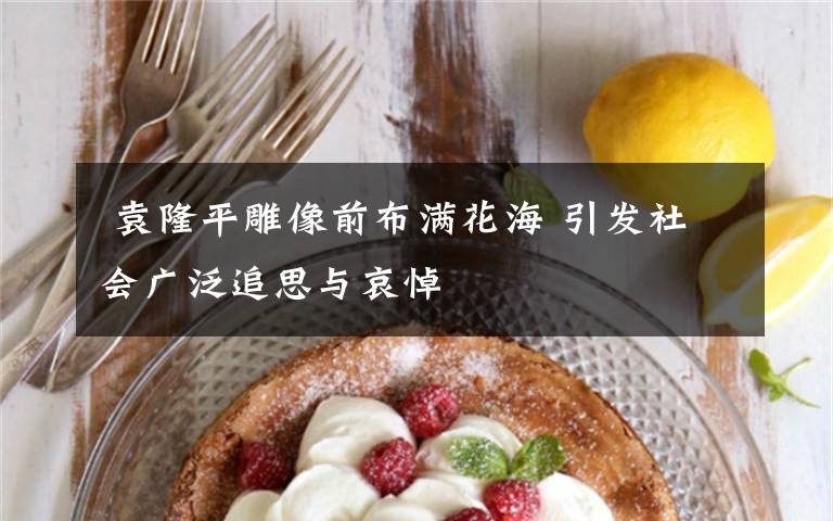  袁隆平雕像前布满花海 引发社会广泛追思与哀悼