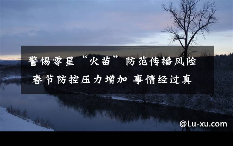 警惕零星“火苗”防范传播风险 春节防控压力增加 事情经过真相揭秘！