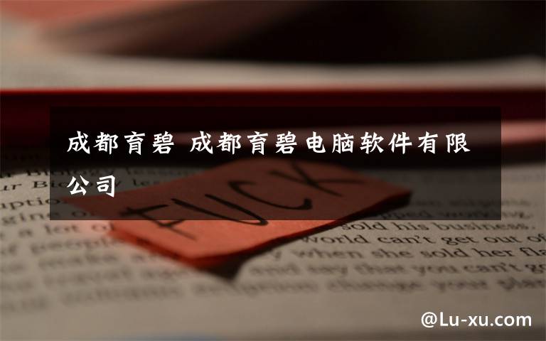 成都育碧 成都育碧电脑软件有限公司