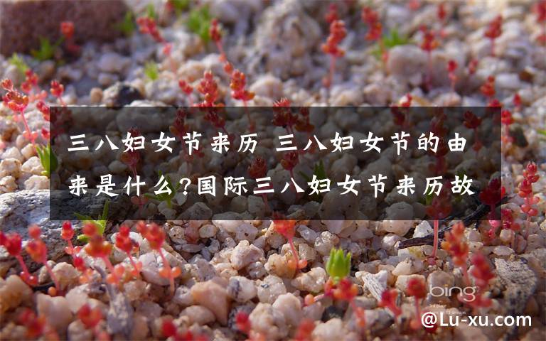三八妇女节来历 三八妇女节的由来是什么?国际三八妇女节来历故事及意义介绍