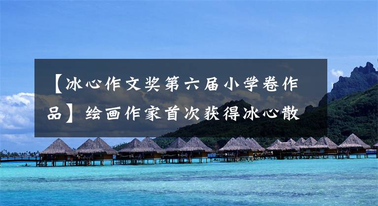 【冰心作文奖第六届小学卷作品】绘画作家首次获得冰心散文奖、申瑞根散文《云端上的溆浦花瑶》。