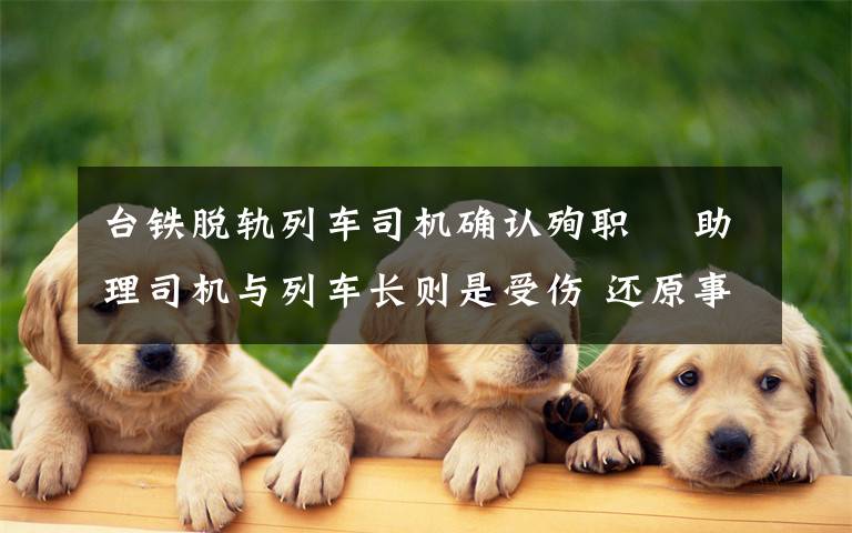 台铁脱轨列车司机确认殉职  助理司机与列车长则是受伤 还原事发经过及背后真相！