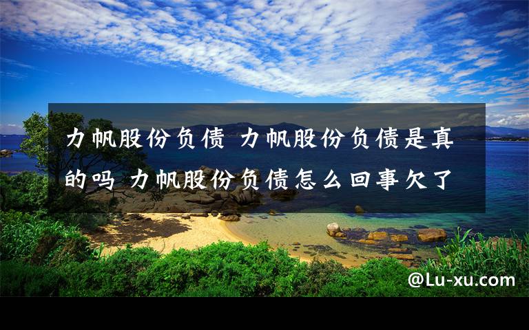 力帆股份负债 力帆股份负债是真的吗 力帆股份负债怎么回事欠了多少钱