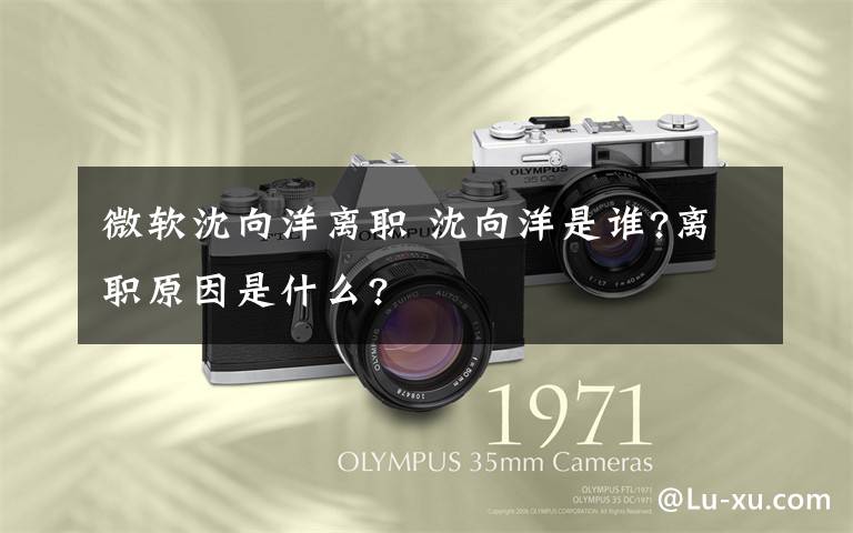 微软沈向洋离职 沈向洋是谁?离职原因是什么?