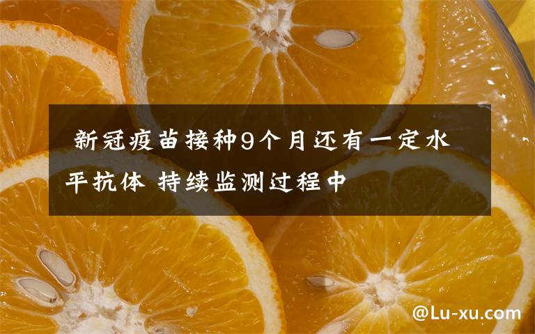  新冠疫苗接种9个月还有一定水平抗体 持续监测过程中