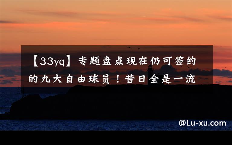 【33yq】专题盘点现在仍可签约的九大自由球员！昔日全是一流球星