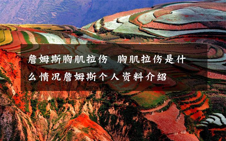 詹姆斯胸肌拉伤  胸肌拉伤是什么情况詹姆斯个人资料介绍