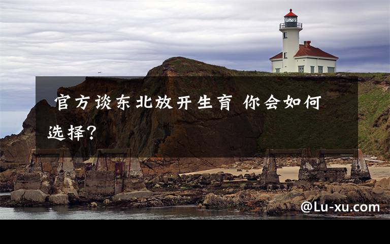  官方谈东北放开生育 你会如何选择？