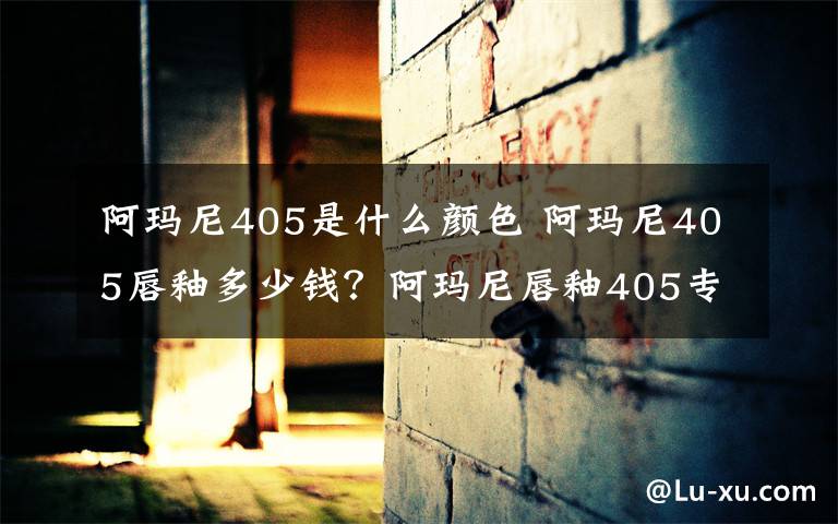 阿玛尼405是什么颜色 阿玛尼405唇釉多少钱？阿玛尼唇釉405专柜价及试色图