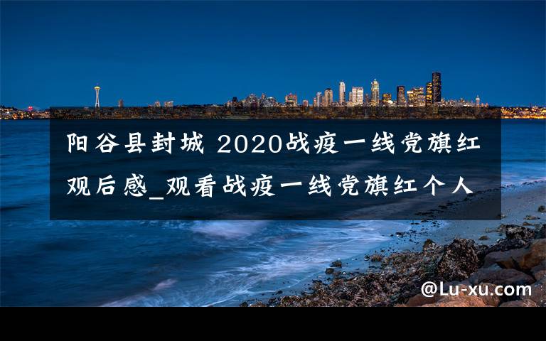 阳谷县封城 2020战疫一线党旗红观后感_观看战疫一线党旗红个人感悟精选5篇