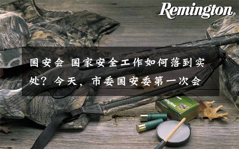 国安会 国家安全工作如何落到实处？今天，市委国安委第一次会议作出部署