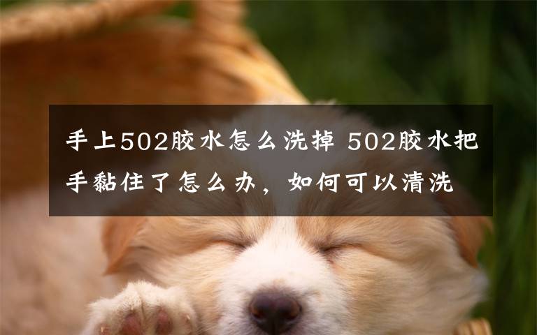 手上502胶水怎么洗掉 502胶水把手黏住了怎么办，如何可以清洗掉热水可以消融吗