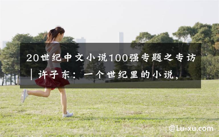 20世纪中文小说100强专题之专访｜许子东：一个世纪里的小说，一个世纪里的中国故事