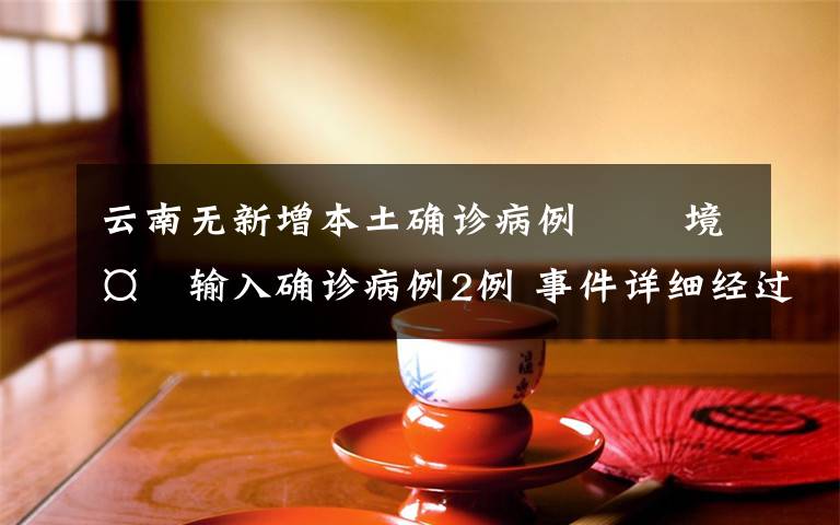 云南无新增本土确诊病例   境外输入确诊病例2例 事件详细经过！