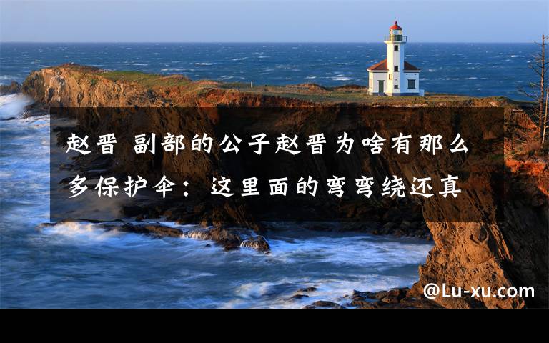 赵晋 副部的公子赵晋为啥有那么多保护伞：这里面的弯弯绕还真多
