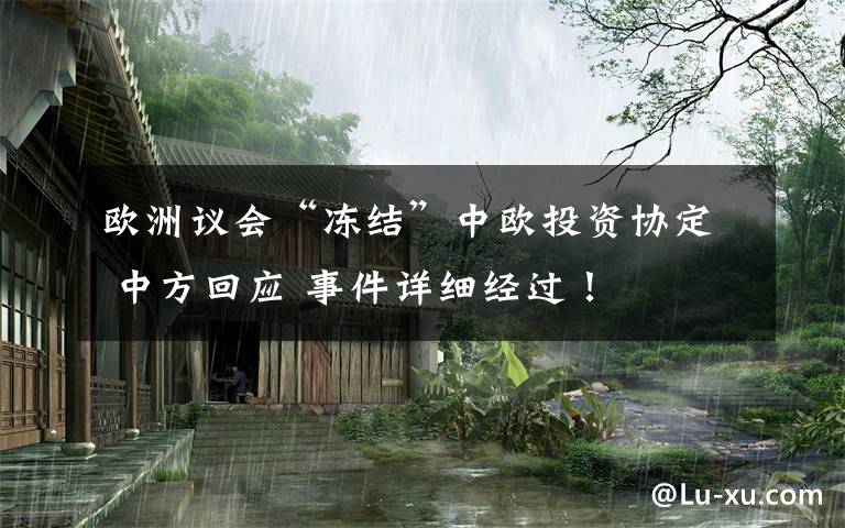 欧洲议会“冻结”中欧投资协定 中方回应 事件详细经过！