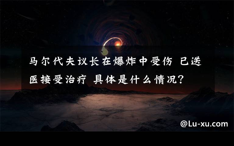 马尔代夫议长在爆炸中受伤 已送医接受治疗 具体是什么情况？