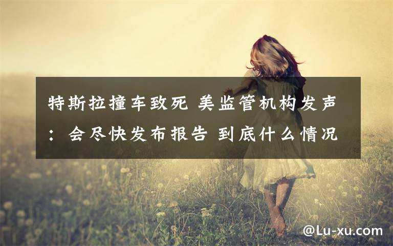 特斯拉撞车致死 美监管机构发声：会尽快发布报告 到底什么情况呢？